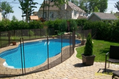 Clôture de piscine amovible | Pool Guard | Removable pool fence | photo01