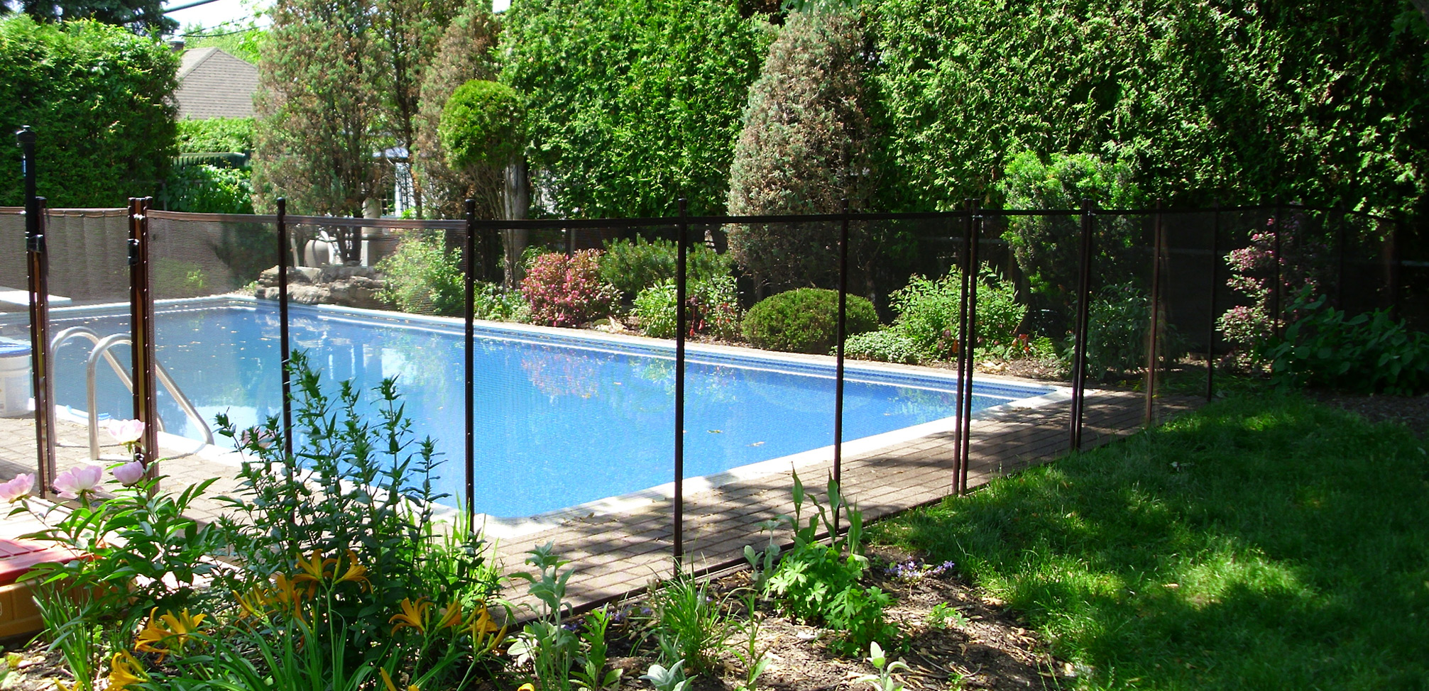 Clôture de piscine à Québec, Lévis et Beauce